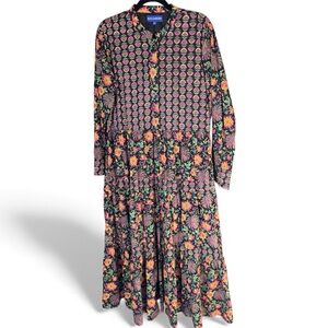 Floral Maxi Dress - Multicolor